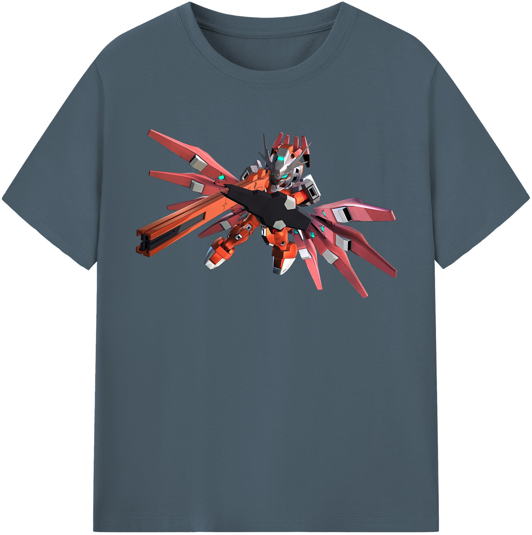（画像用） 機動戦士ガンダム Mobile Suit Gundam 綿100％半袖Tシャツ（フロントプリント）